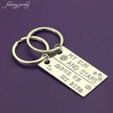 My Sun And Stars keychain